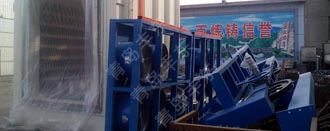 青島豐東為山東某公司制造的密封箱式正火爐正式投產(chǎn)