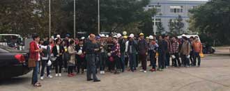 歡迎青島科技大學(xué)學(xué)生參觀青島豐東熱處理