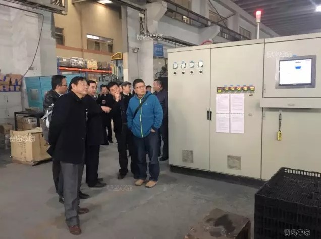 山東工業(yè)大學(xué)校友企業(yè)家訪問青島豐東