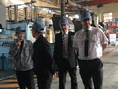 熱烈歡迎利勃海爾機(jī)械（大連）有限公司一行來我青島豐東考察