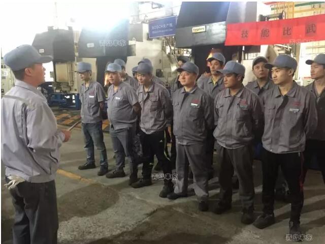 4月28日青島豐東熱處理第一屆“多用爐手工淬火技能比武大賽”盛大舉行