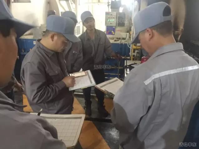 4月28日青島豐東熱處理第一屆“多用爐手工淬火技能比武大賽”盛大舉行