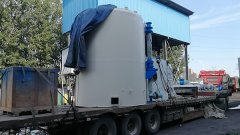 熱烈祝賀預(yù)抽真空井式氣體氮化爐裝車發(fā)貨